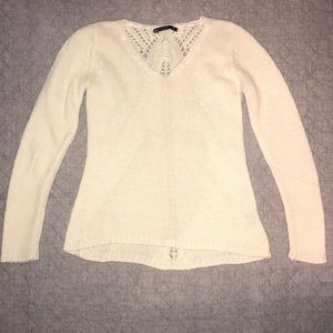 Detailed back sweater